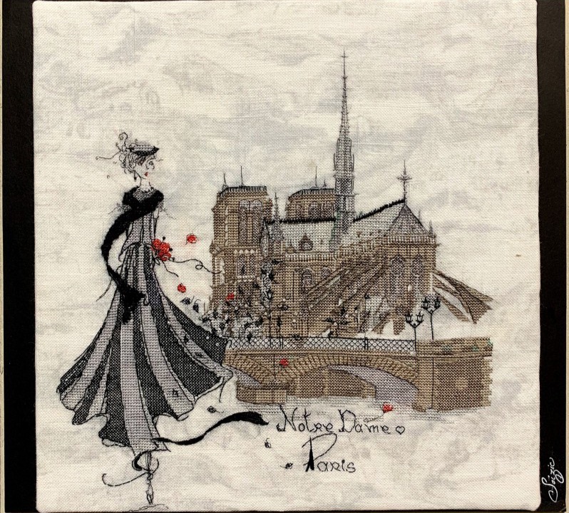 Soizic - Notre Dame / Нотр-Дам, схема для вышивания крестом