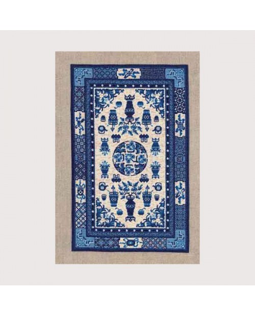 Le bonheur des dames - 3639 Tapis Pekin / Пекинский коврик, набор для вышивания крестом