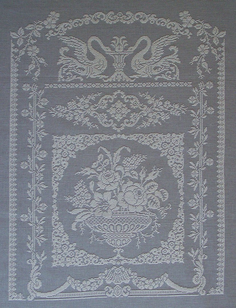 Reflets de soie - A la Francaise / Французский стиль, схема для вышивания крестом