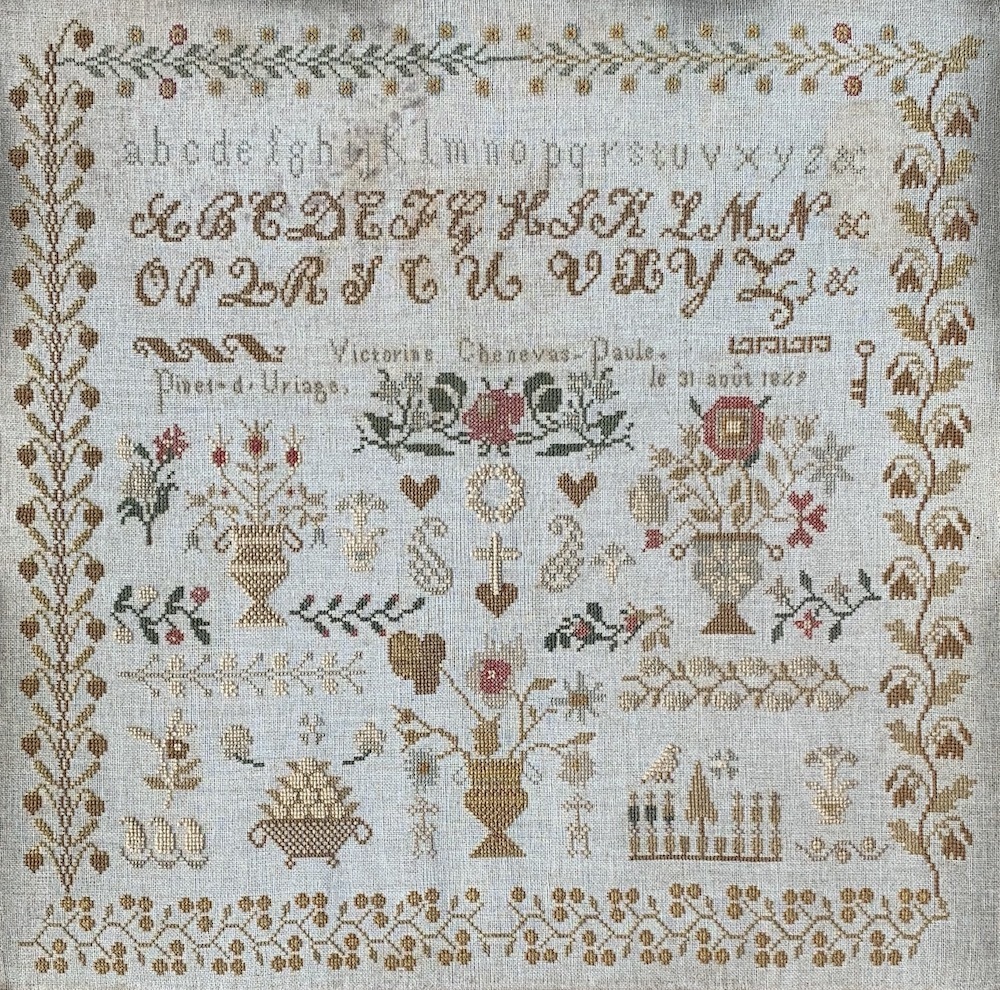 Reflets de soie - Victorine Chenevas-Paule 1869