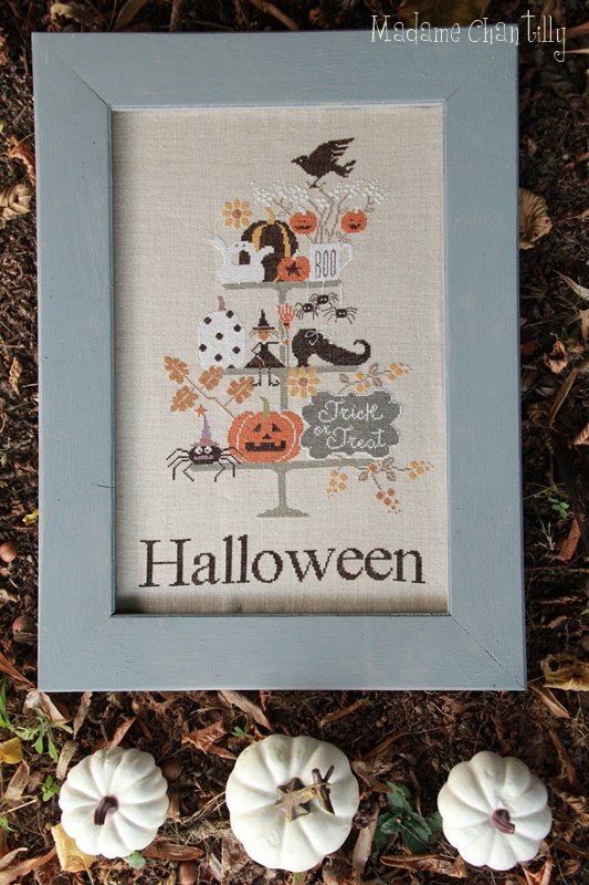 картинка Madame Chantilly - Celebrate Halloween, схема для вышивания крестом 