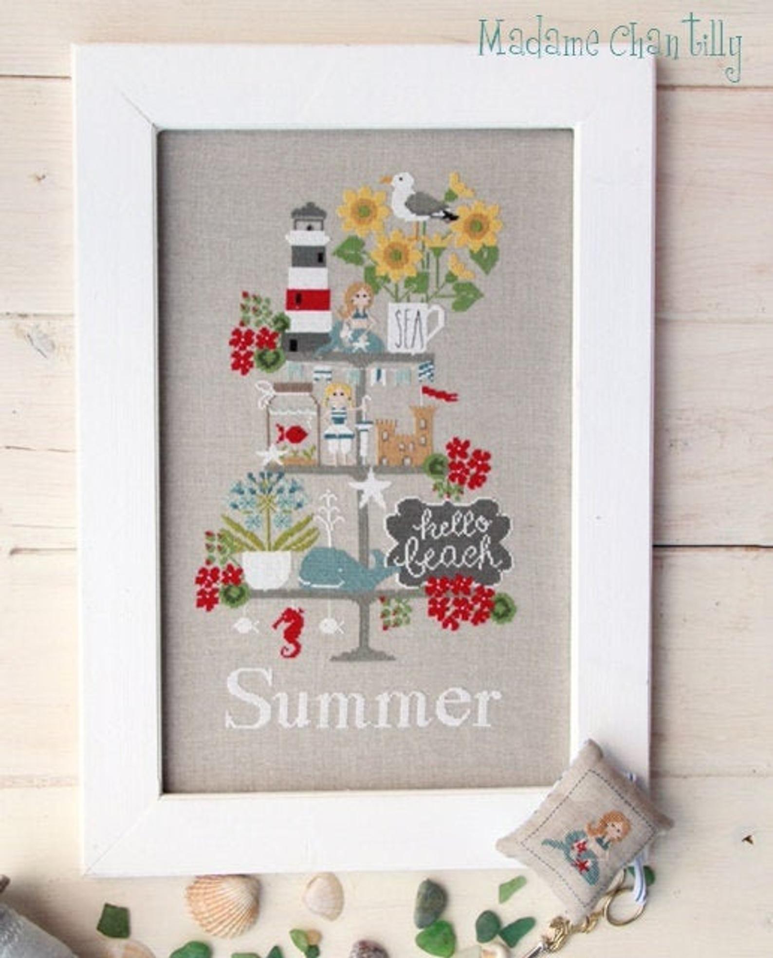 картинка Madame Chantilly - Celebrate Summer, схема для вышивания крестом 
