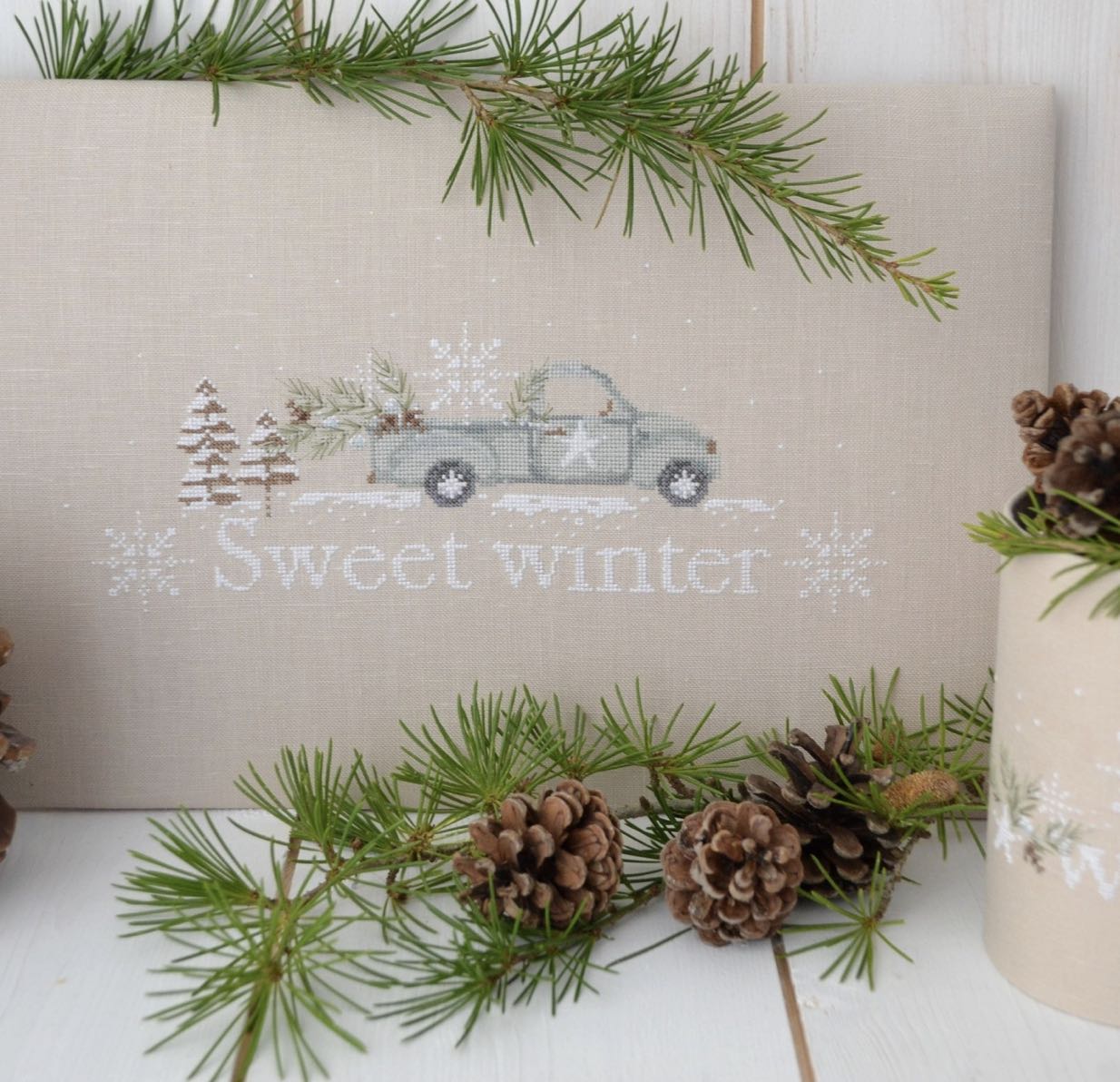 Jennifer Lentini - 2201 Sweet winter, схема для вышивания крестом