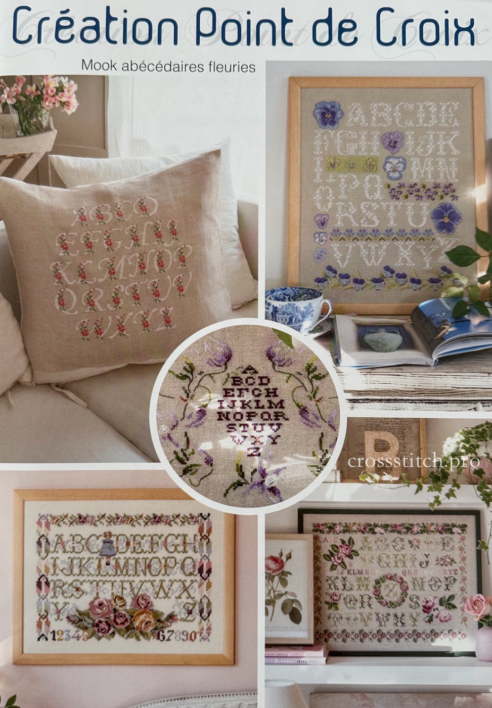 15 Abecedaire Fleuris / 15 цветочных алфавитов