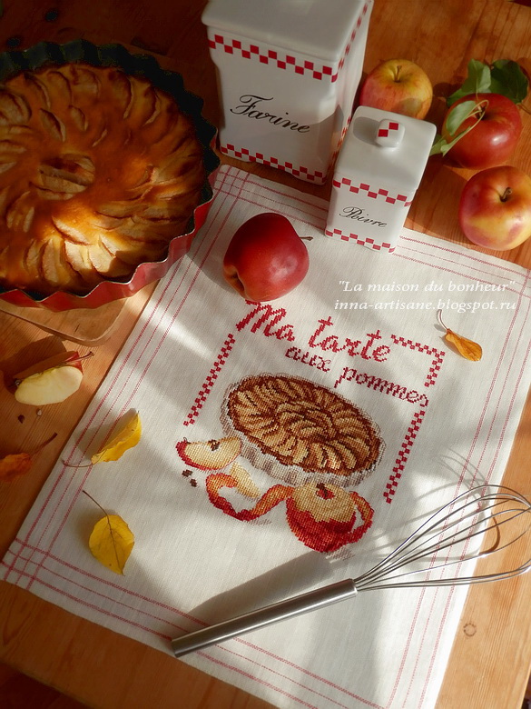 Veronique Enginger - Ma tarte aux pommes, вышивка крестом